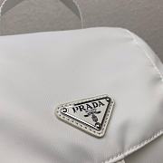 Prada nylon backpack 32 white 1BZ811  - 5