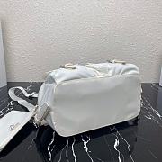 Prada nylon backpack 32 white 1BZ811  - 3