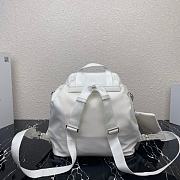Prada nylon backpack 32 white 1BZ811  - 2