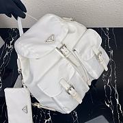 Prada nylon backpack 32 white 1BZ811  - 1