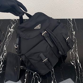Prada nylon backpack 32 black 1BZ811