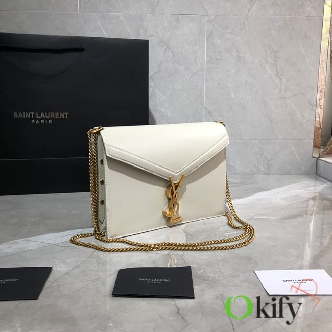 YSL Cassandra 22 lambskin white 532750 - 1