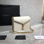 YSL Cassandra 22 lambskin white 532750 - 1