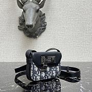 Dior Mini Shoulder Bag Oblique Leather  - 4