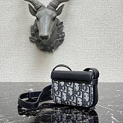 Dior Mini Shoulder Bag Oblique Leather  - 6