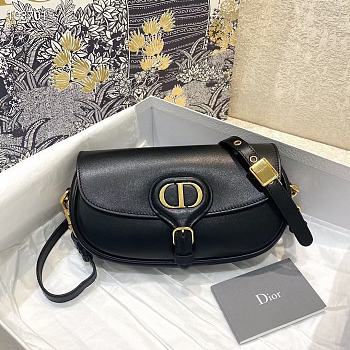 Dior Bobby East West 21 Black Leather M9327