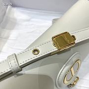 Dior Bobby East West 21 White Leather M9327 - 6