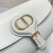 Dior Bobby East West 21 White Leather M9327 - 5