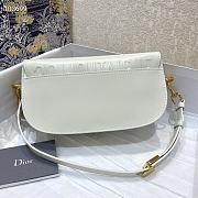 Dior Bobby East West 21 White Leather M9327 - 4