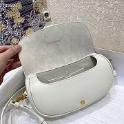 Dior Bobby East West 21 White Leather M9327 - 2