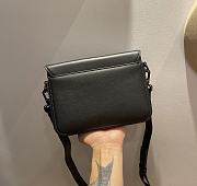 Dior Shoulder Bag 19 For Men Black Leather  - 6