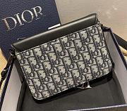 Dior Shoulder Bag 19 For Men Oblique Leather - 2