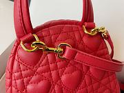 Dior CD Backpack 21 Dioramour Red - 5