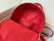 Dior CD Backpack 21 Dioramour Red - 4