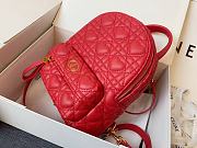 Dior CD Backpack 21 Dioramour Red - 3