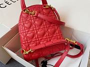 Dior CD Backpack 21 Dioramour Red - 2
