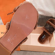 Louis Vuitton Lock It Flat Mule Brown 7623 Slipper - 5