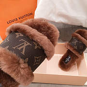 Louis Vuitton Lock It Flat Mule Brown 7623 Slipper - 4