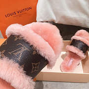 Louis Vuitton Lock It Flat Mule Pink 7625 Slipper - 6