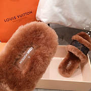 Louis Vuitton Lock It Flat Mule Light Brown 7624 Slipper - 5