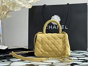 Chanel Mini Coco Handle 19 Yellow 99003 - 5