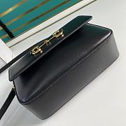 Gucci Horsebit 22.5 Small Shoulder Bag Black 645454 - 4