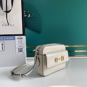 Gucci Horsebit 22.5 Small Shoulder Bag Apricot 645454 - 2