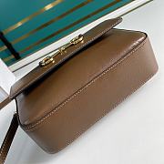 Gucci Horsebit 22.5 Small Shoulder Bag Brown 645454 - 3
