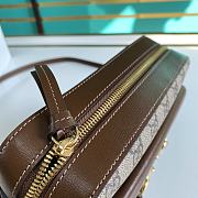 Gucci Horsebit 22.5 Small Shoulder Bag Ophidia Black 645454 - 4