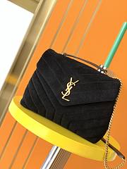 YSL Loulou 25 Black Velvet 7654 - 1