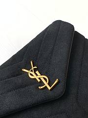 YSL Loulou 25 Black Velvet 7654 - 4