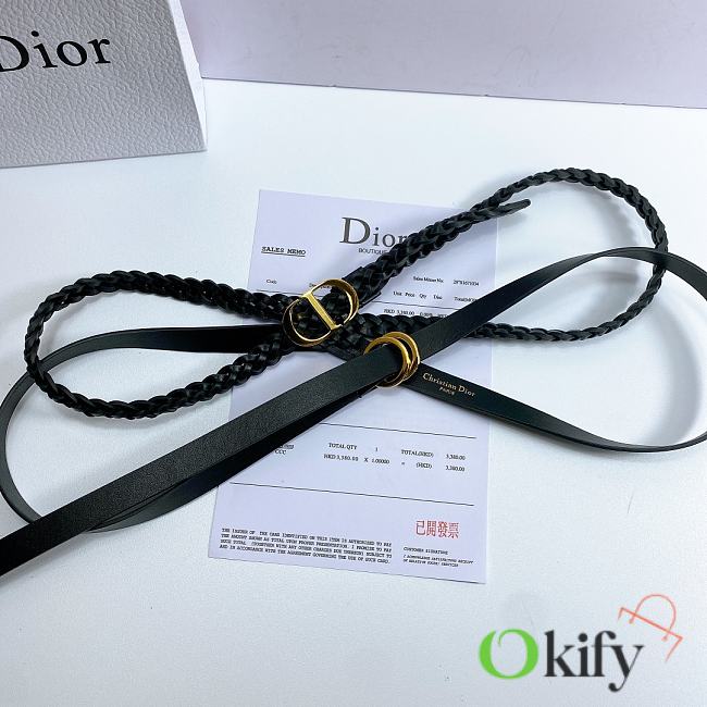 Dior Belt 15mm 7678 - 1
