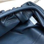 Botega Venata Pouch 40 Navy Blue Leather 7695 - 5