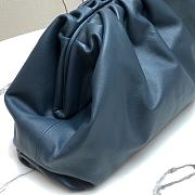 Botega Venata Pouch 40 Navy Blue Leather 7695 - 3