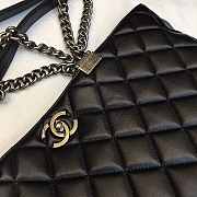 Chanel Dallas Black Shopping Bag 34cm - 6