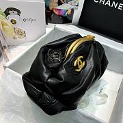Chanel Cruise 26.5 Black Lambskin AS2137 - 4