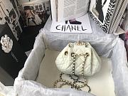 Chanel Bucket 20 White Lambskin AS1802 - 1