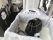 Chanel Bucket 20 Black Lambskin AS1802 - 4