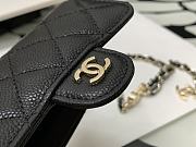 Chanel Original Grained Calfskin 11 Waist Bag Black 81081 - 6