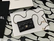 Chanel Original Grained Calfskin 11 Waist Bag Black 81081 - 5