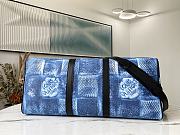 Louis Vuitton Keepall 50 BANDOULIÈRE Blue N50069 - 3
