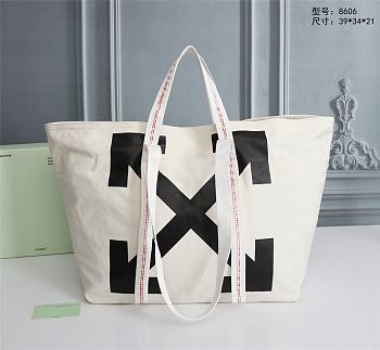 Off-White Tote Bag 39 White 8606 