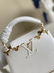 Louis Vuitton Capucines Mini Monogram White M56669 21cm - 2