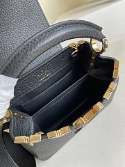 Louis Vuitton Capucines Mini Monogram Black M56669 21cm - 3