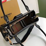 Burberry Large 30 Tote Buckle Black Bag  - 2