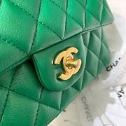 Chanel Handle 20 Green Lamskin 7821 - 3