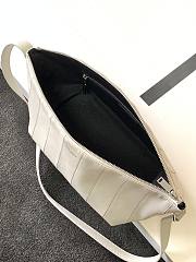 YSL Shoulder Bag 36 White 667490 - 5