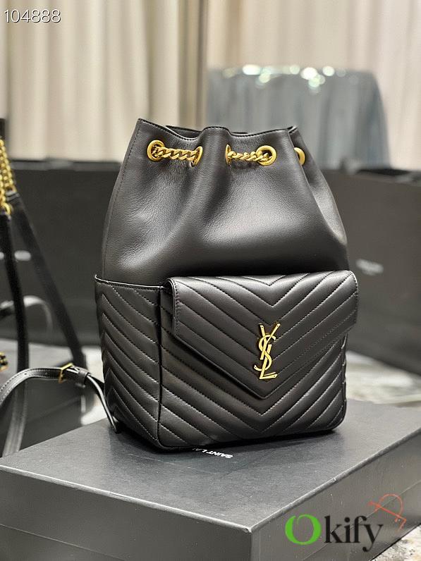 YSL Joe Backpack 29 Black 672609 - 1