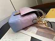 Fendi Conic Baguette 28 Blue and Pink - 5