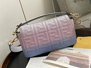 Fendi Conic Baguette 28 Blue and Pink - 4